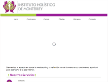 Tablet Screenshot of ihmonterrey.com.mx